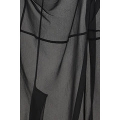 Prada Black Polyester Midi Skirt - IT38 | S
