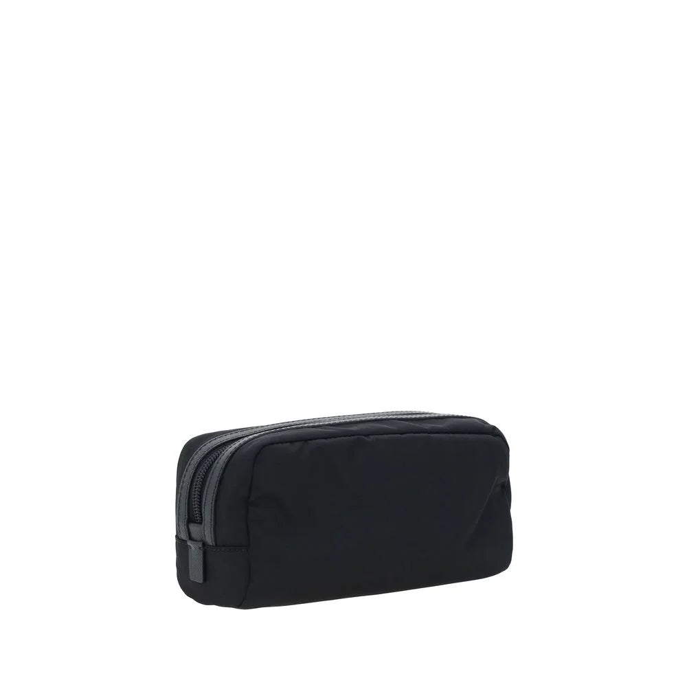 Prada Black Recycled Polyamide Accessories - Makeup Bags