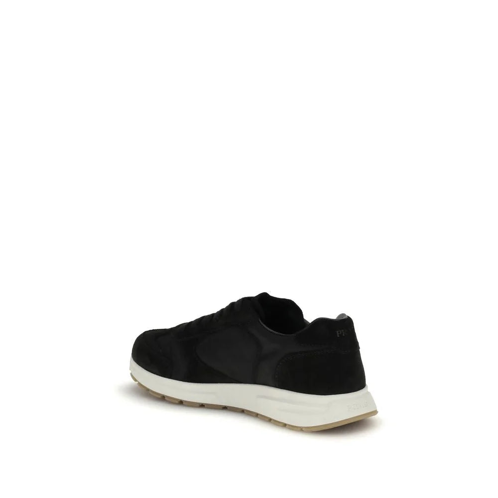 Prada Sort Genanvendt Polyamid Athletic Sneakers