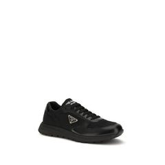Prada Black Recycled Polyamide Athletic Sneakers