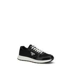 Prada Sort Genbrugspolymid Atletiske Sneakers - EU43/US10