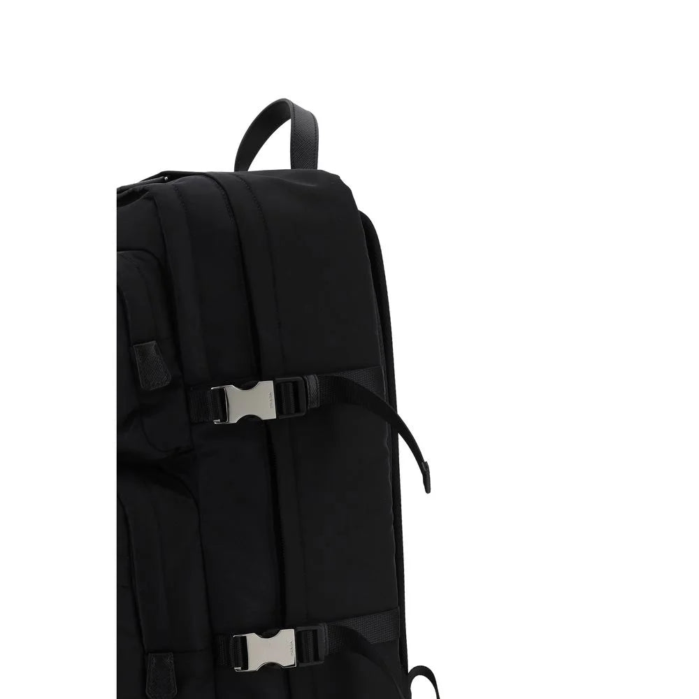 Prada Black Recycled Polyamide Backpack