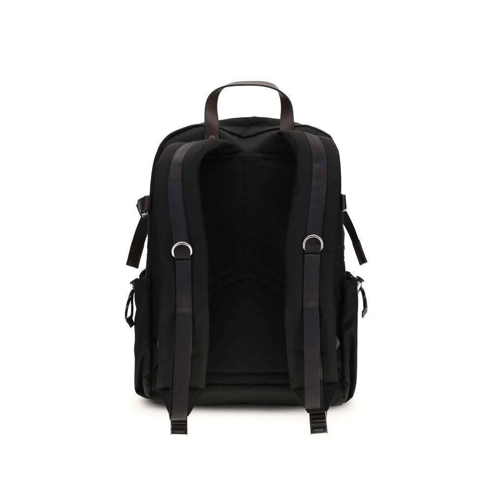 Prada Black Recycled Polyamide Backpack