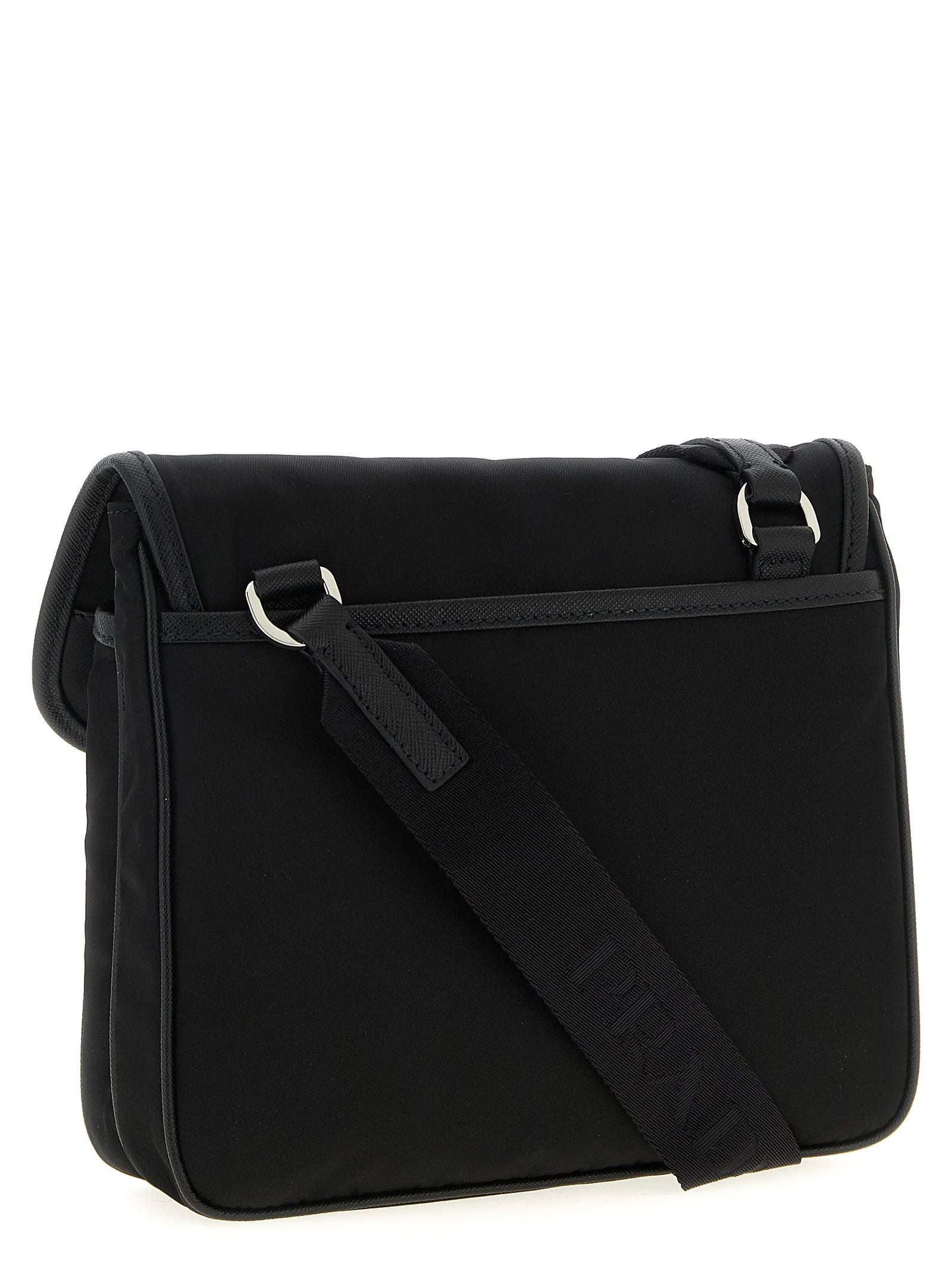Prada Black Recycled Polyamide Crossbody Bag