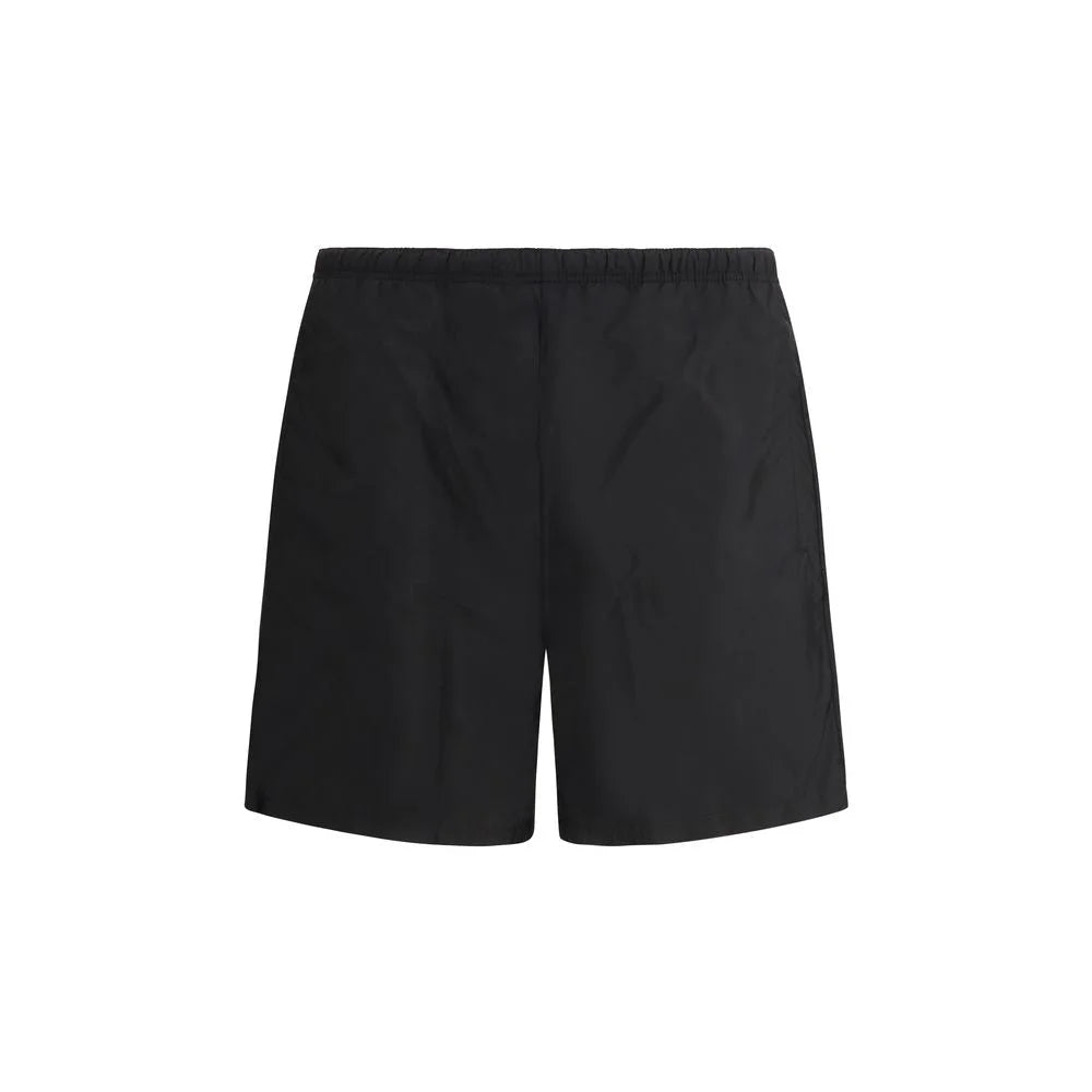 Prada Black Recycled Polyamide Shorts - IT52 | XL