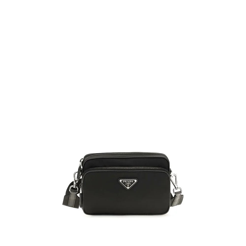 Prada Black Recycled Polyamide Shoulder Bag