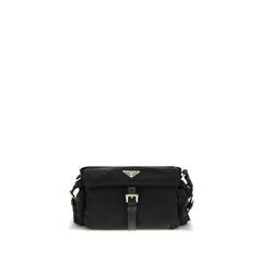 Prada Black Recycled Polyamide Shoulder Bag