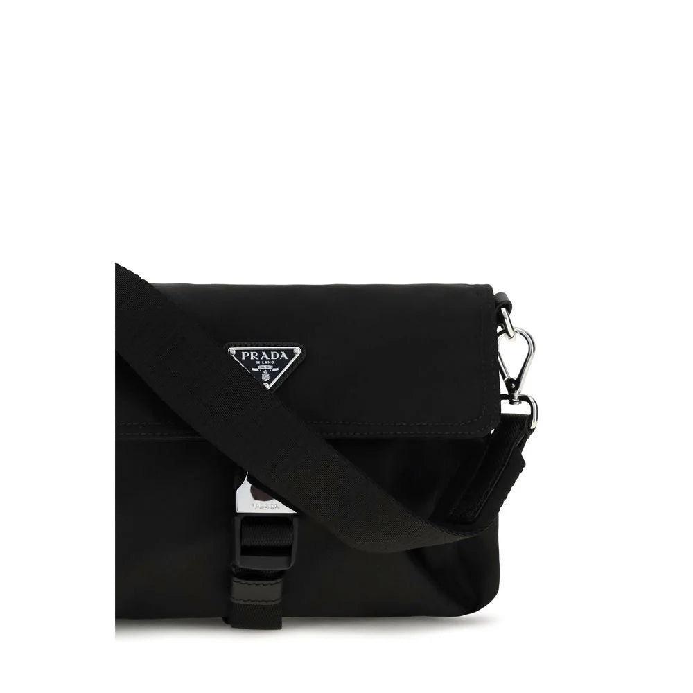 Prada Black Recycled Polyamide Shoulder Bag