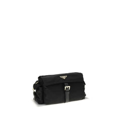 Prada Black Recycled Polyamide Shoulder Bag