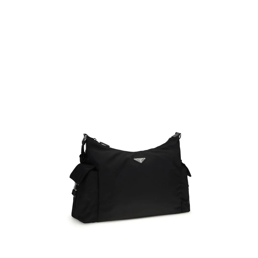 Prada Black Recycled Polyamide Shoulder Bag