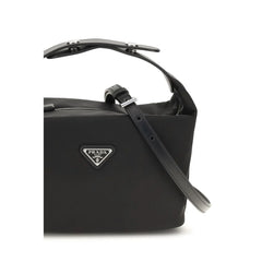 Prada Black Recycled Polyamide Shoulder Bag