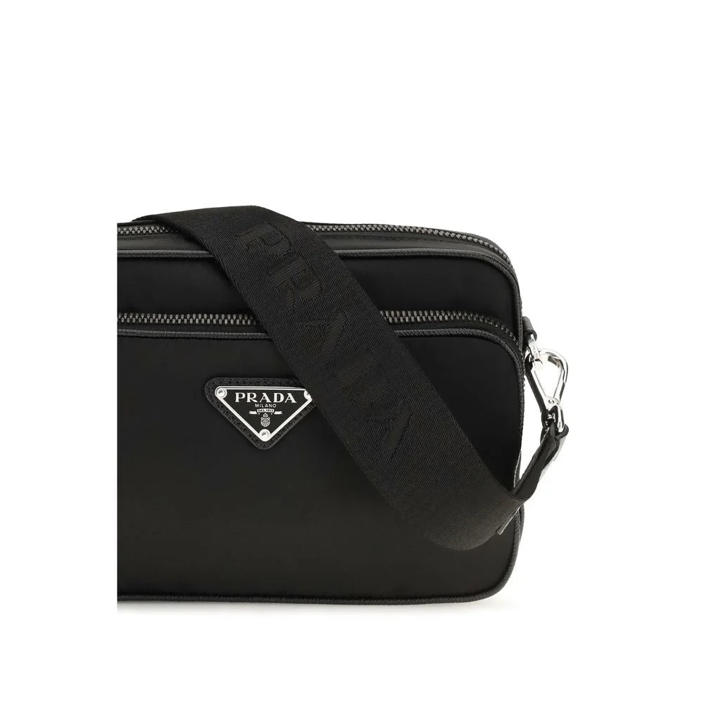 Prada Black Recycled Polyamide Shoulder Bag