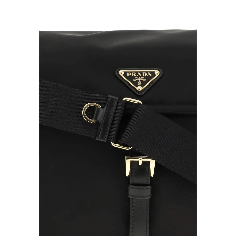 Prada Black Recycled Polyamide Shoulder Bag