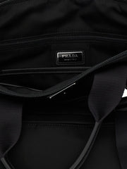 Prada Black Recycled Polyamide Tote Bag