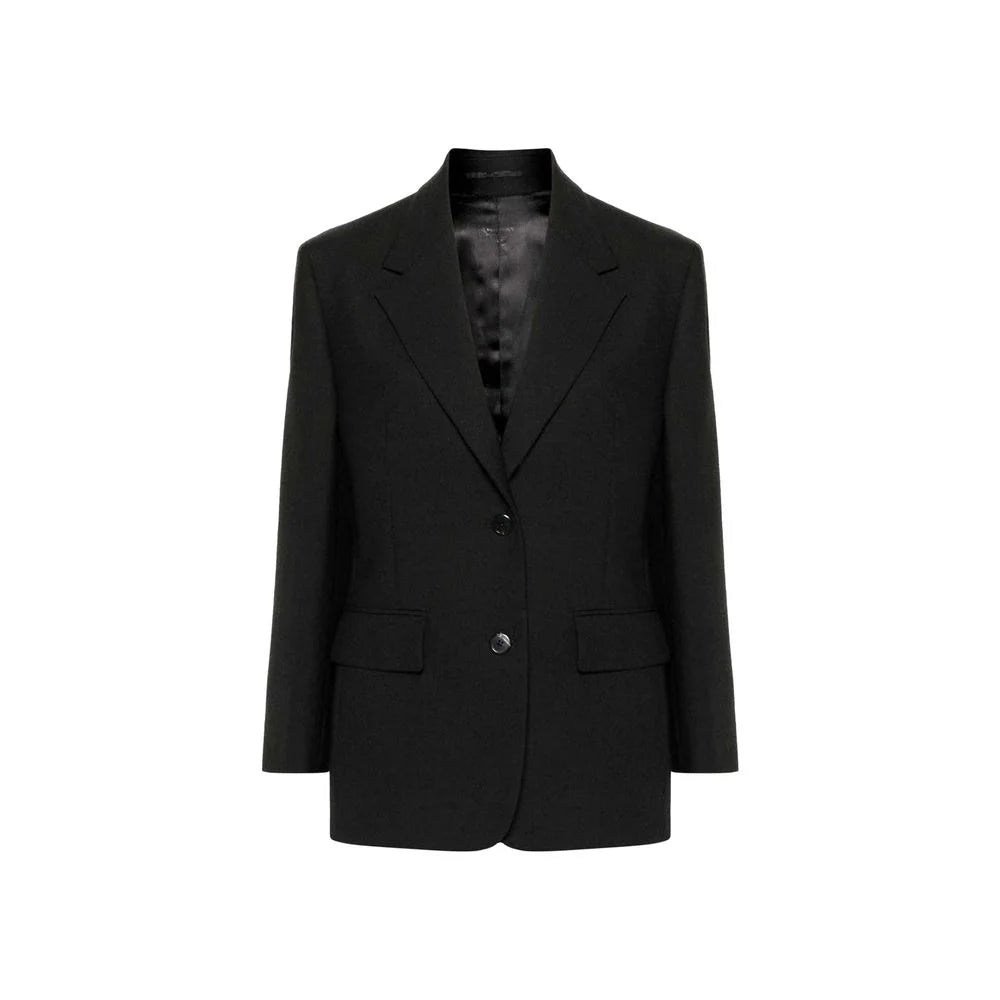 Prada Black Virgin Wool Blazer