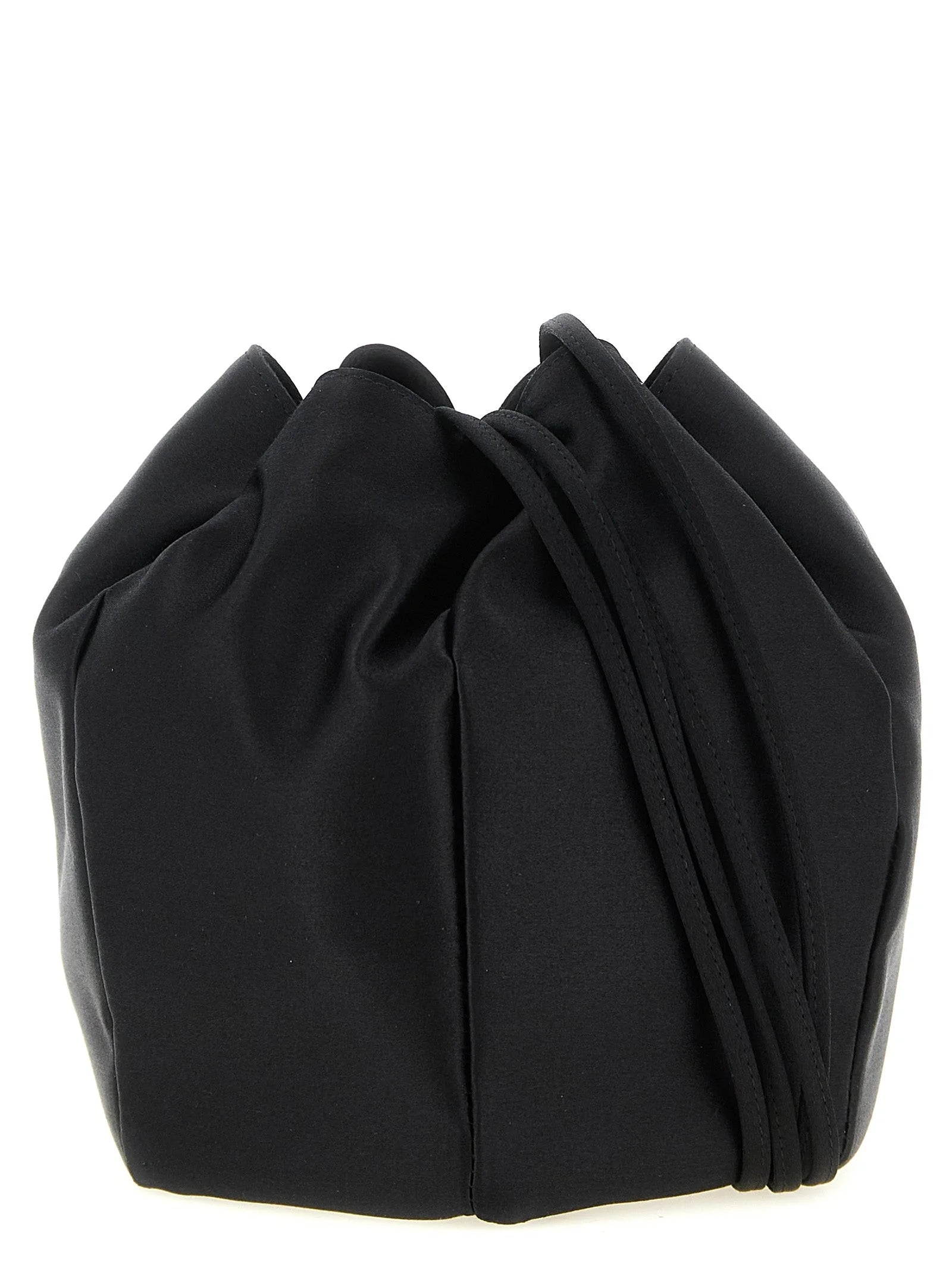 Prada Black Viscose Shoulder Bag