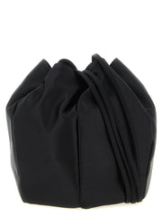 Prada Black Viscose Shoulder Bag