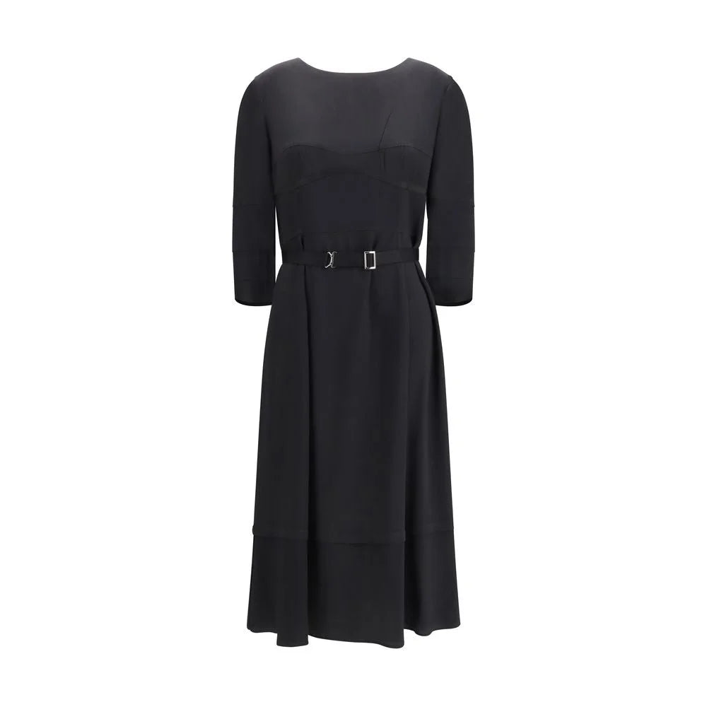 Prada Black Wool Casual Dress - IT44 | L