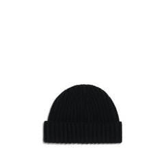 Prada Black Wool Oves Aries Beanie - M