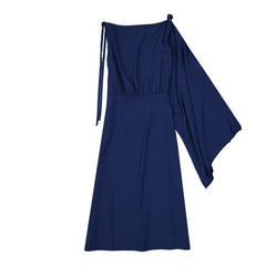Prada Blue Acetate Cocktail Dress - IT46 | S