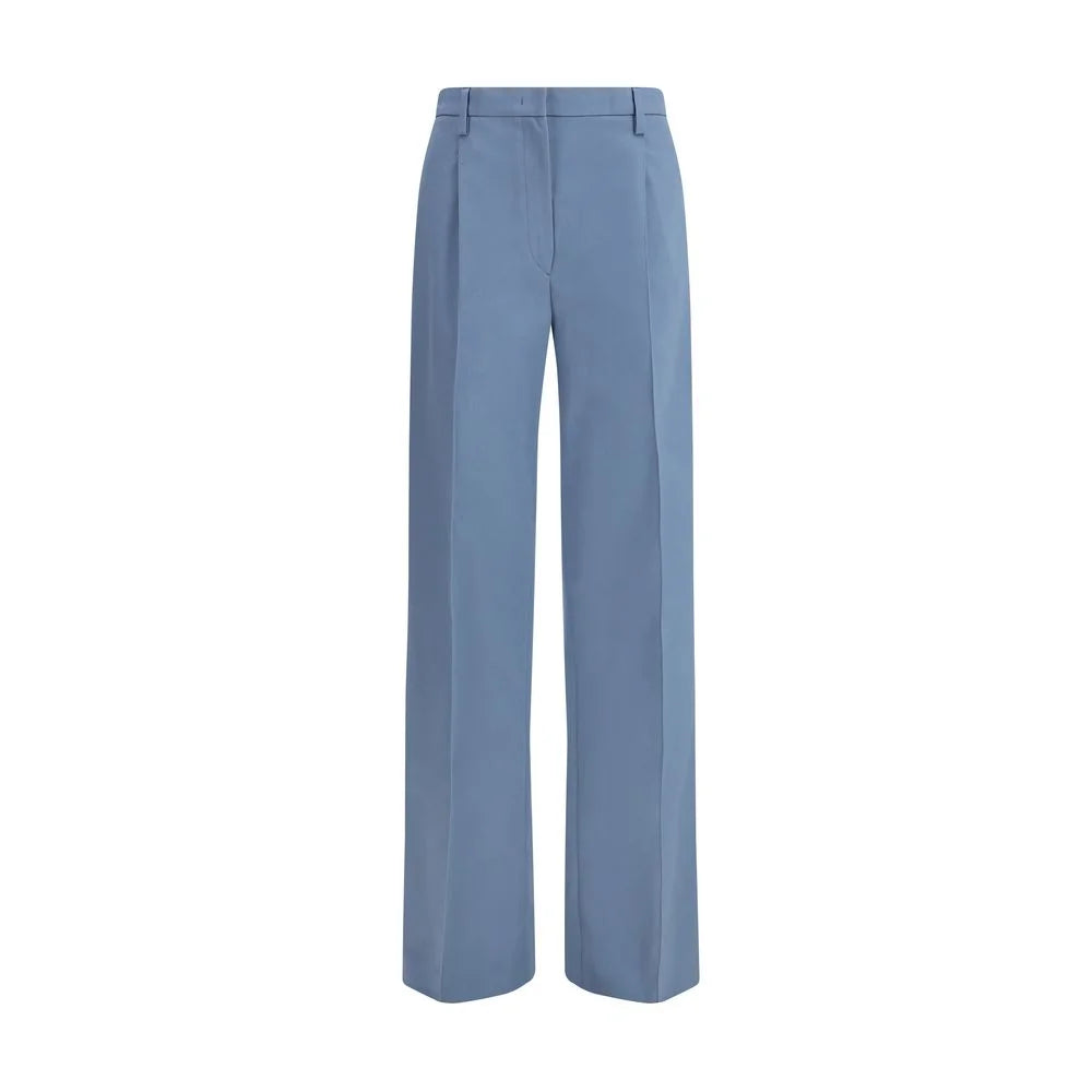 Modré bavlněné chino kalhoty Prada - IT40 | M