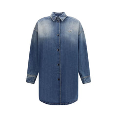 Prada Blue Cotton Denim Jacket - IT40 | M