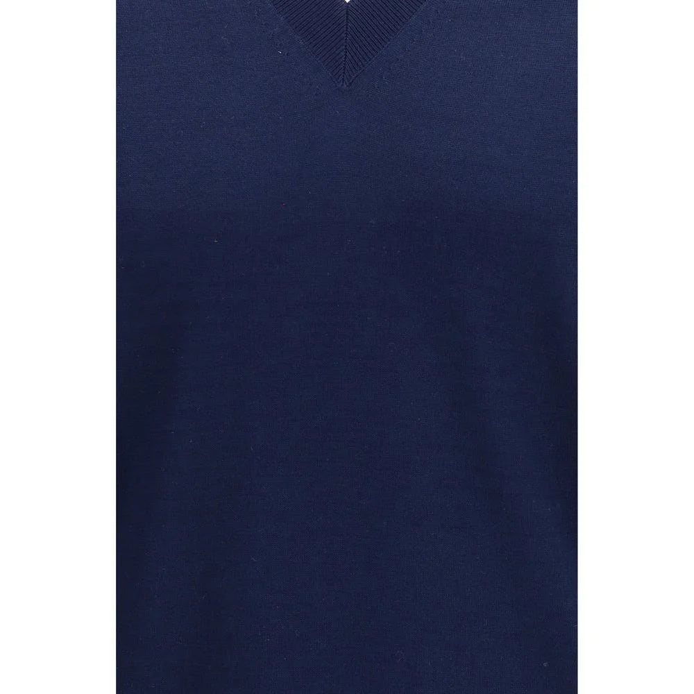 Prada Blue Cotton Sweatshirt