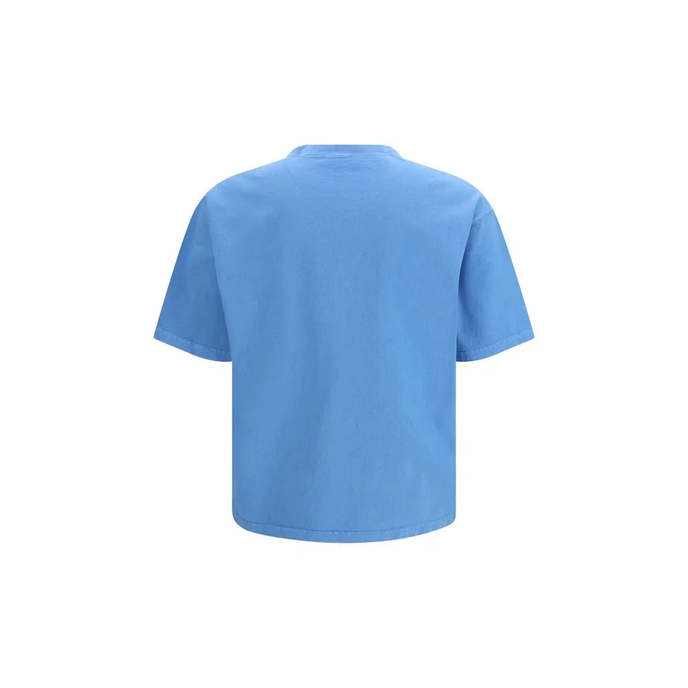 Prada Blue Cotton T-Shirt - XL