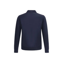 Prada Blue Fleece Wool Sweatshirt - IT52 | XL