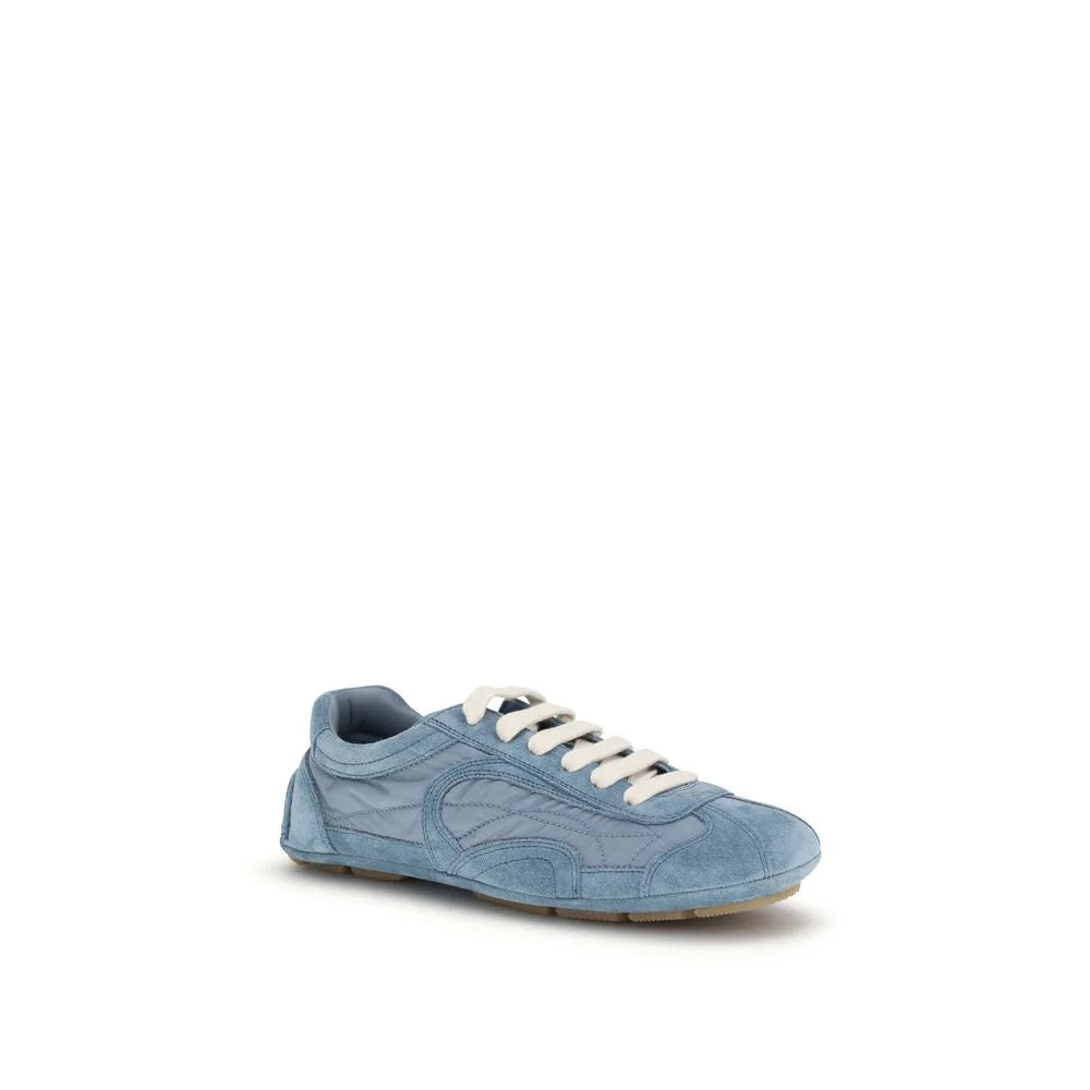 Prada Blue Lamb Ovis Aries Aries Athletic Sneakers - EU38.5/US8.5