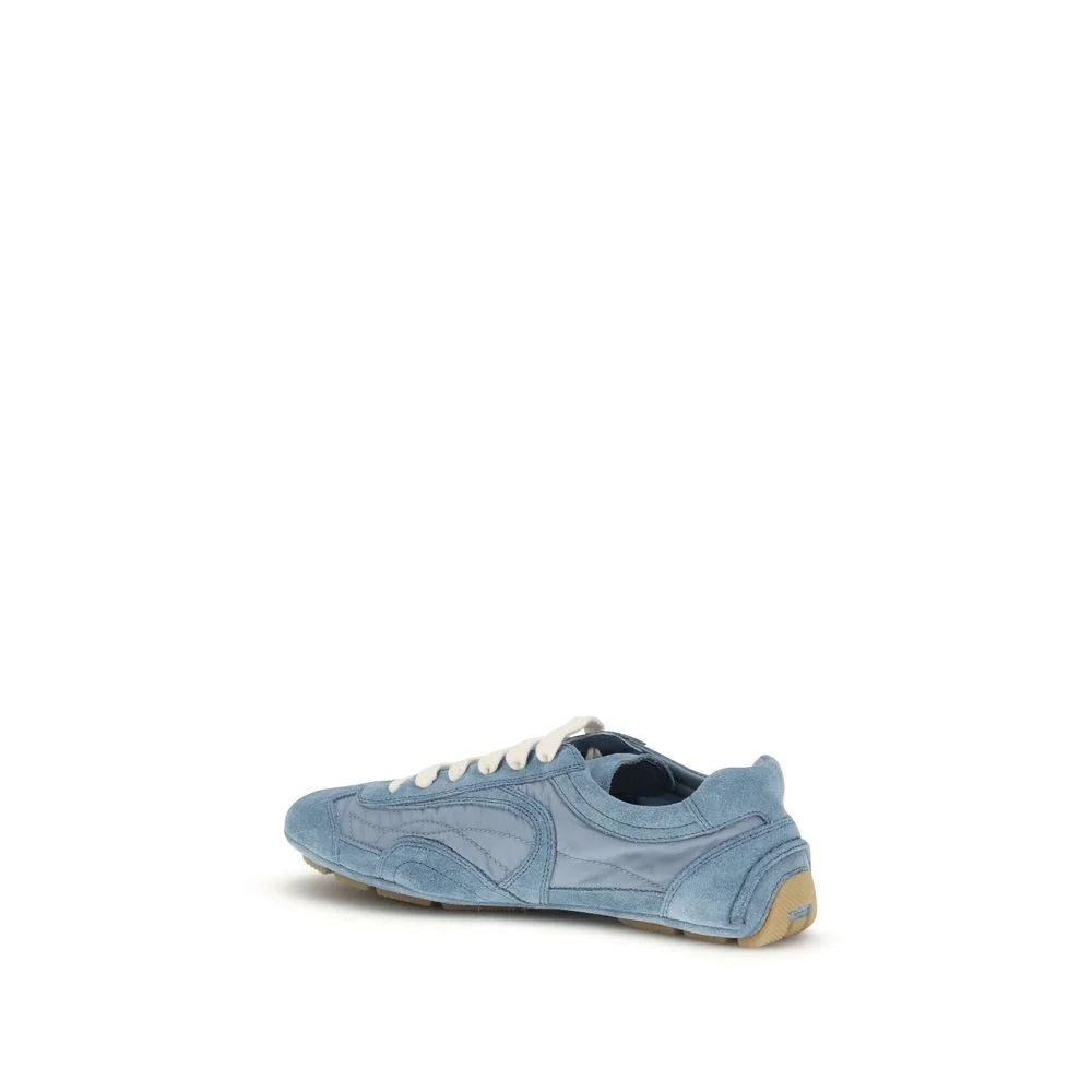 Prada Blue Lamb Ovis Aries Aries Athletic Sneakers - EU38.5/US8.5