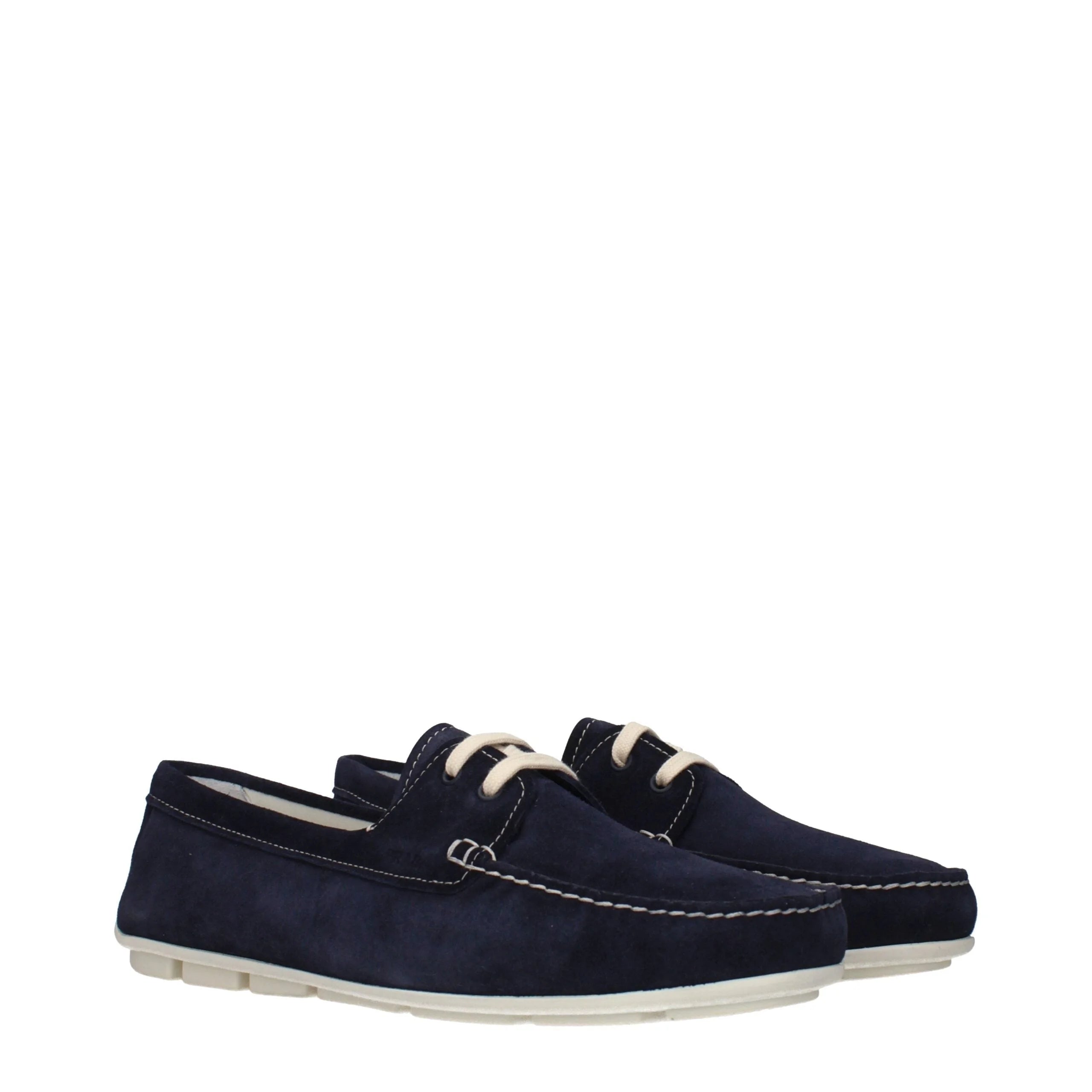 Prada Modré kožené lodičky - EU41/US11