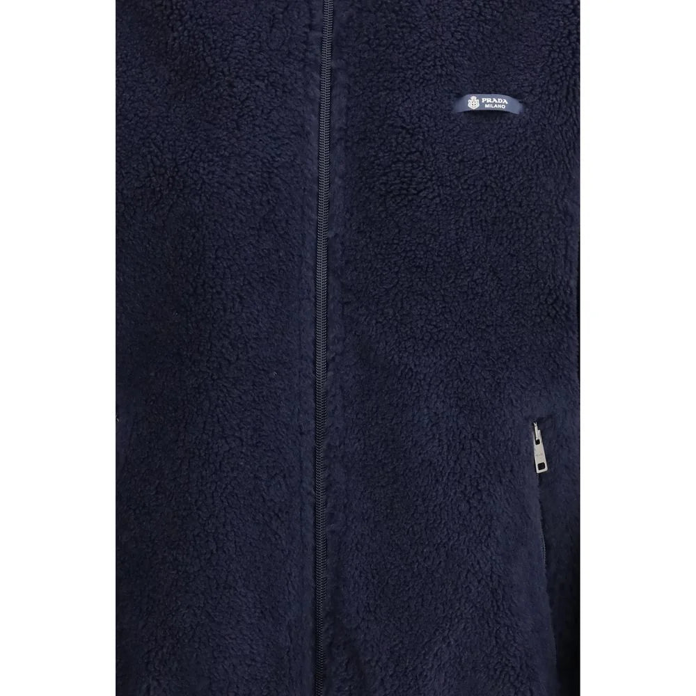 Prada Kék Poliamid Teljes Hosszú Jakat - XS - Bomber Jakatok