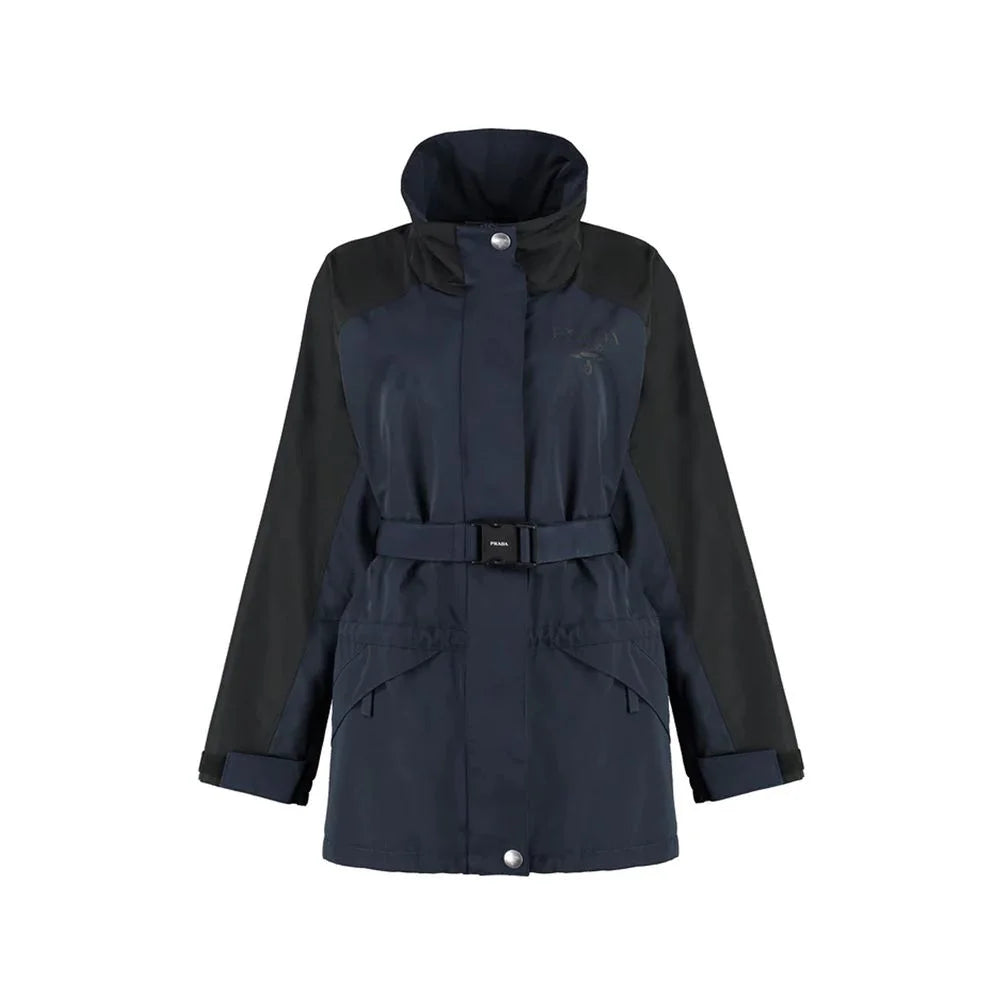 Prada Blue Polyamide Shell Jacket - 42
