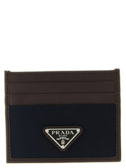 Prada Blue Recycled Polyamide Cardholder