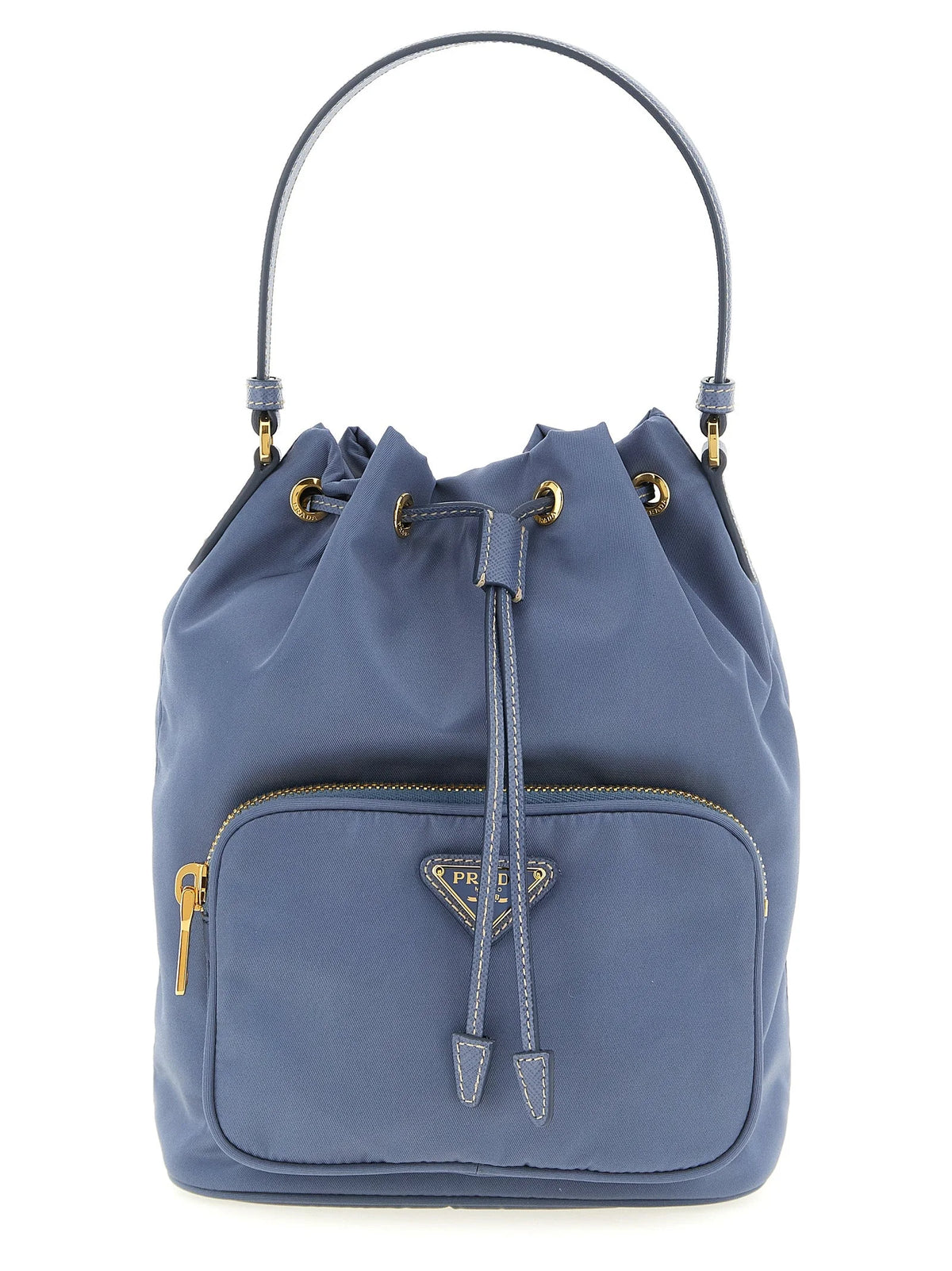 Prada Blue Recycled Polyamide Handbag