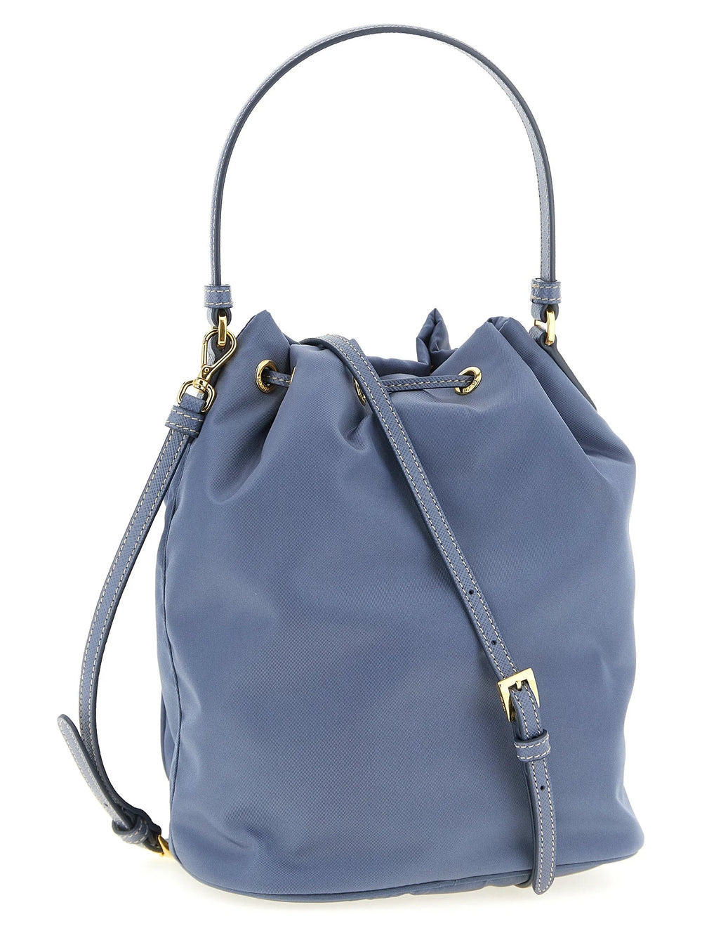 Prada Blue Recycled Polyamide Handbag