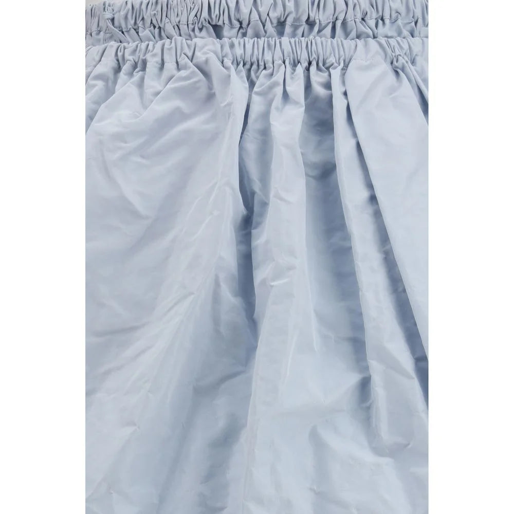 Prada Blue Silk Long Skirt - IT40 | M