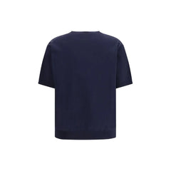 Prada Blue Silk Sweatshirt