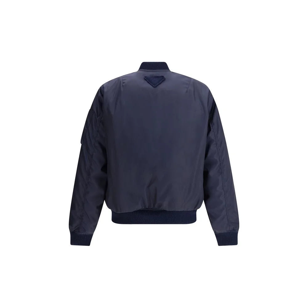 Prada Bomber Jacket with rib-knit collar - Bomber Jackets
