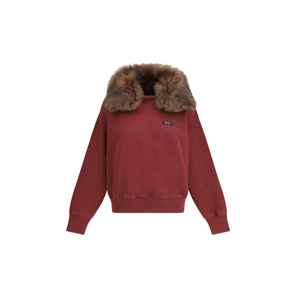 Prada Bordeaux Cotton Sweatshirt - S