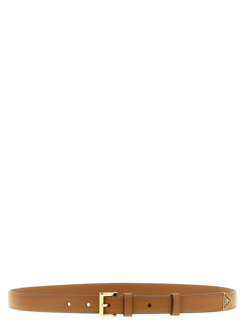 Prada Brown Calfskin Regular Belt - 90 cm / 36 Inches