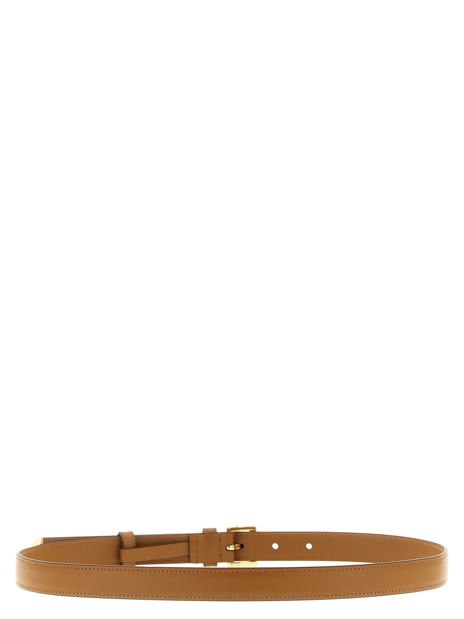 Prada Brown Calfskin Regular Belt - 90 cm / 36 Inches
