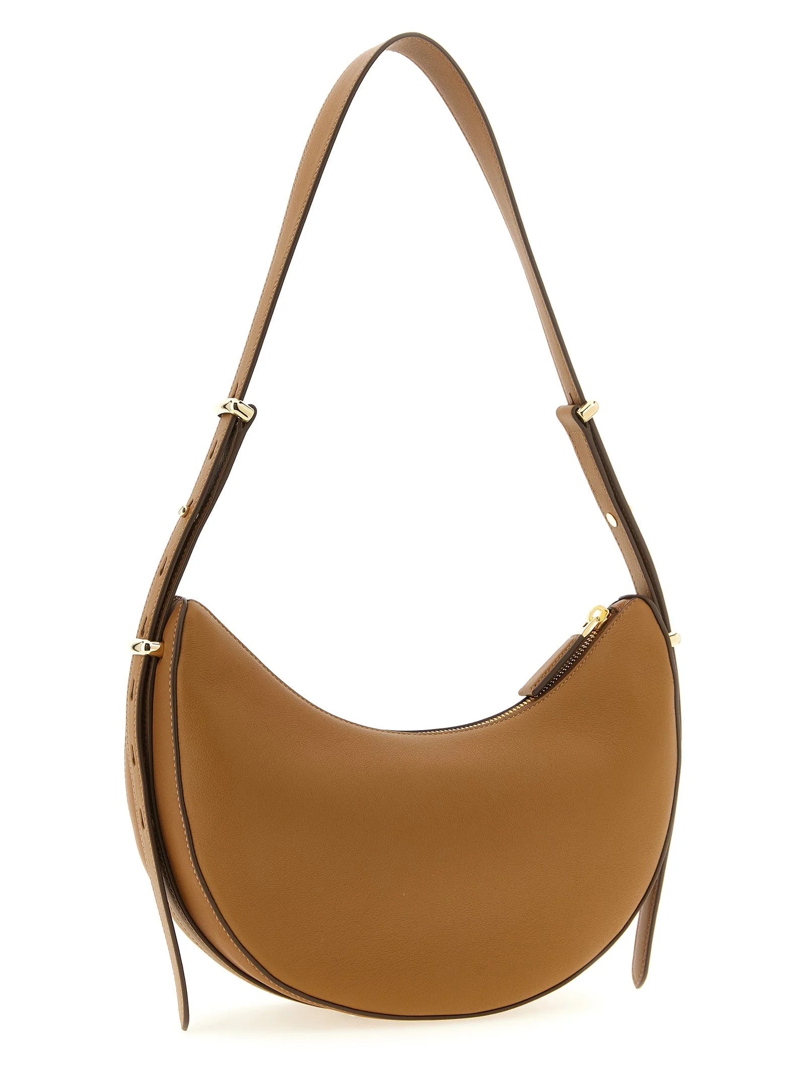 Prada Brown Calfskin Shoulder Bag