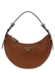 Prada Brown Calfskin Shoulder Bag