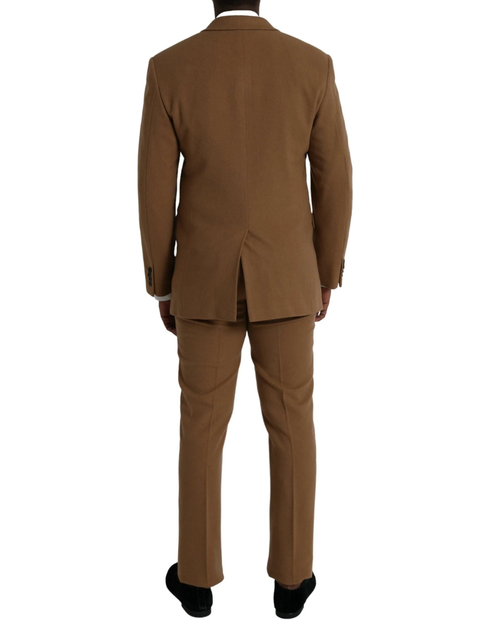 Prada Brown Cashmere 2 Piece Single Breasted Suit - Pant Suits