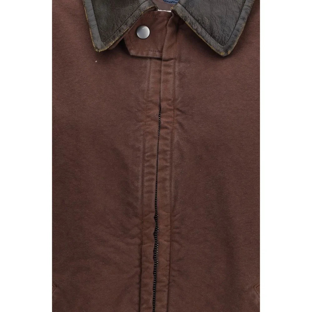 Prada Brown Cotton Coat - IT40 | M