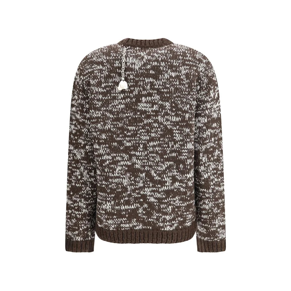 Prada Brown Fleece Wool Sweatshirt - IT40 | M