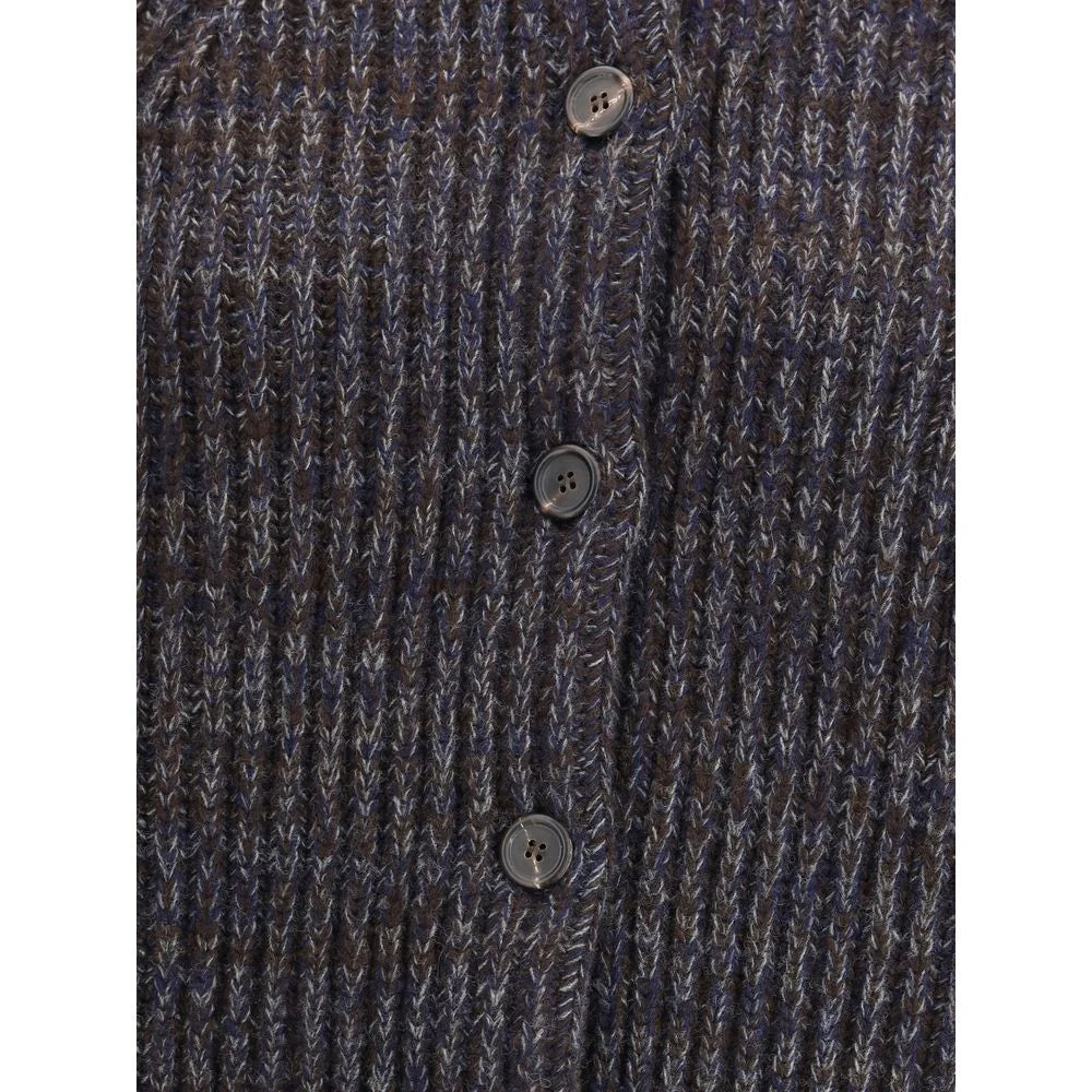 Prada Brown Merino Wool Cardigan - IT38 | S