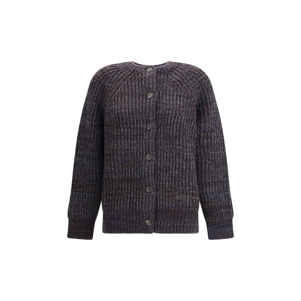 Prada Brown Merino Wool Cardigan - IT38 | S